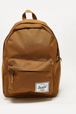 Herschel Classic backpack with laptop sleeve in tan