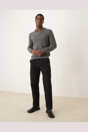 ASOS Co-ord straight leg trousers in deep navy