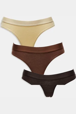 Brave Soul 3 pack cotton thongs in