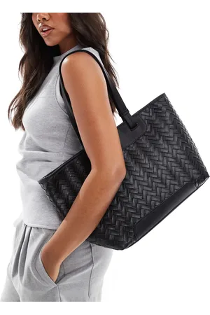 ASOS Tote bag in oversized weave in
