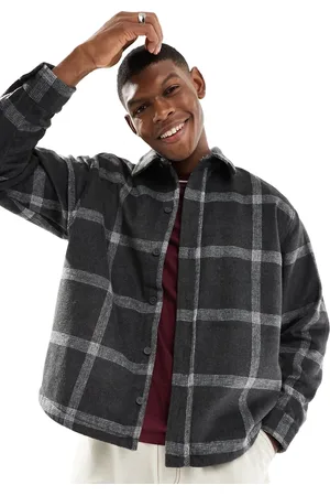 Pull&Bear Flannel check shirt in