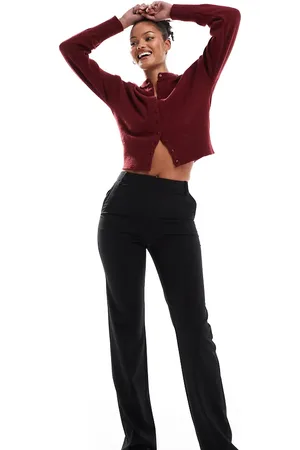 ASOS Tall tailored slim straight trousers in