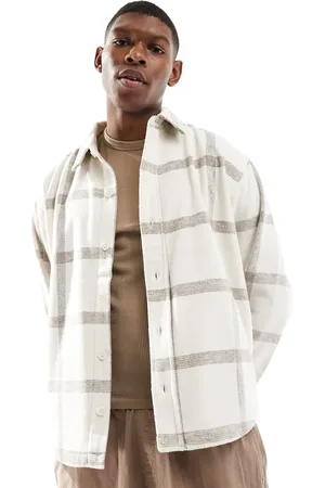 Pull&Bear Flannel check shirt in