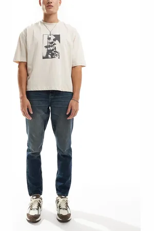ASOS Slim jeans in dark wash with tint
