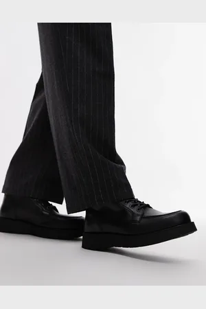 Tommy Hilfiger Lace up leather boots in