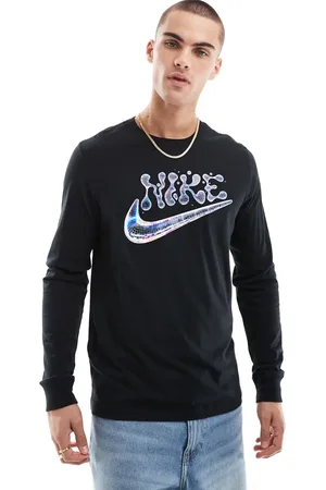 Nike Futura logo long sleeve t-shirt in