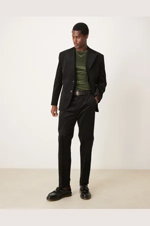 SELECTED Bowie regular fit cord suit trouser in