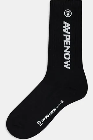 A Bathing Ape Aape By A Bathing Ape logo socks in