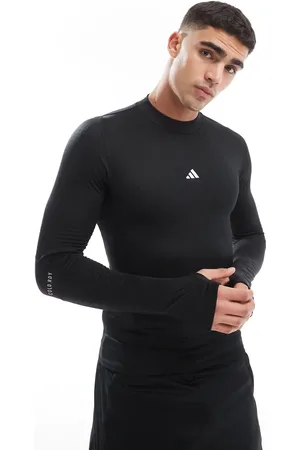 adidas Adidas Training Tech-Fit Cold Ready long sleeve t-shirt in