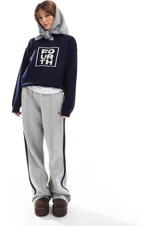 4th & Reckless X Felicia Wedin Apres Ski jacquard knit logo jumper in