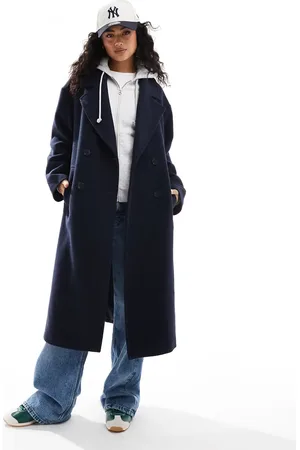 ASOS ASOS DSESIGN quilted hybrid formal coat in