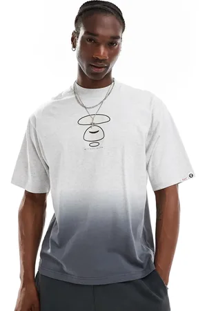 A Bathing Ape Aape By A Bathing Ape logo ombre t-shirt in