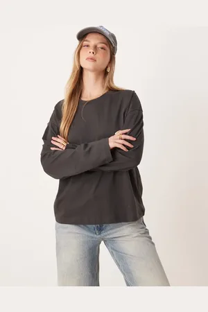 Gina Tricot Long sleeve t-shirt in washed