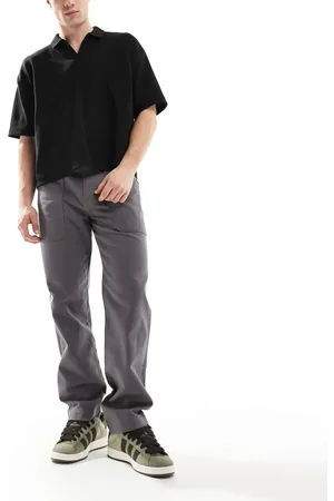 ASOS Straight fit trouser with pocket detailing in
