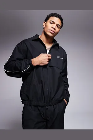 The Couture Club Co-ord smart piped track jacket in
