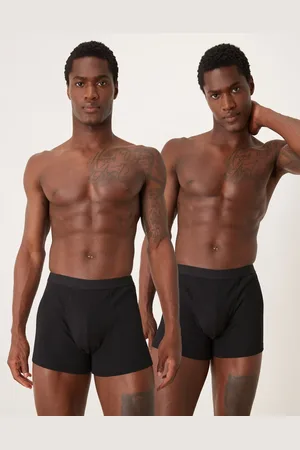 ASOS Capsule collection 2 pack trunks in black