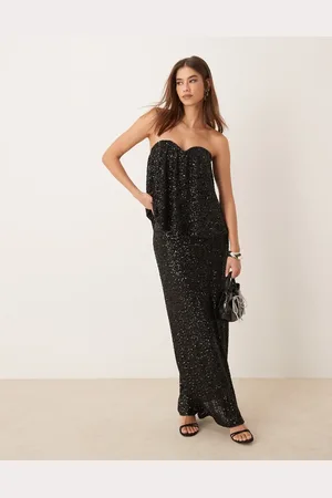 Gina Tricot Mix & match sequin maxi skirt in