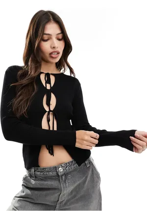 Threadbare Tie front cardigan in