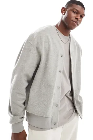 ASOS Oversized brushed cardigan in beige