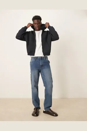 ASOS Heavyweight boxy scuba hoodie in