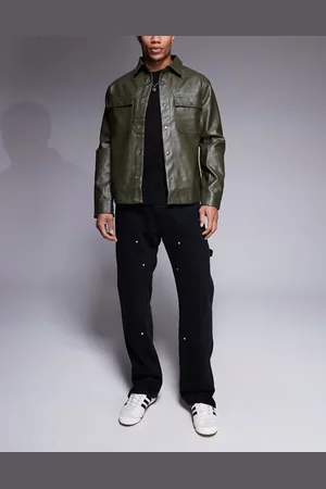 The Couture Club Carpenter rivet detail jeans in wash