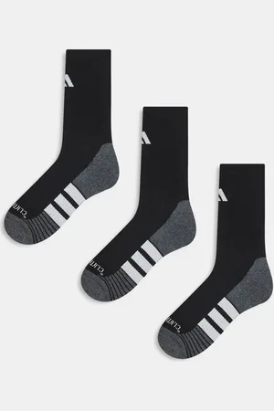 adidas Adidas Running crew socks in and white 3 pack