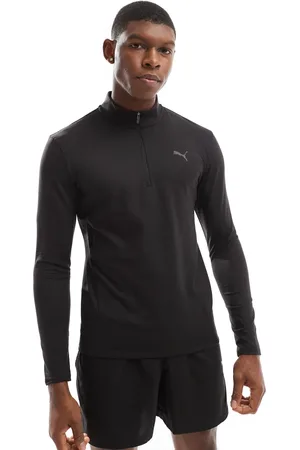 PUMA Evolve Training slim 1/4 zip sweatshirt in