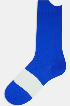 adidas Adidas Running Graphic socks in blue and neon