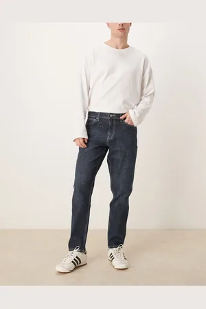 ASOS Stretch tapered jeans in dark wash