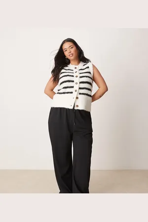 New Look New Look Curve wide leg joggers in