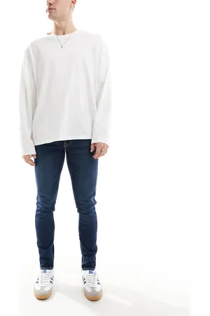 New Look Skinny jeans in washed indigo blue