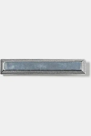 ASOS Tie bar with edge detail in tone