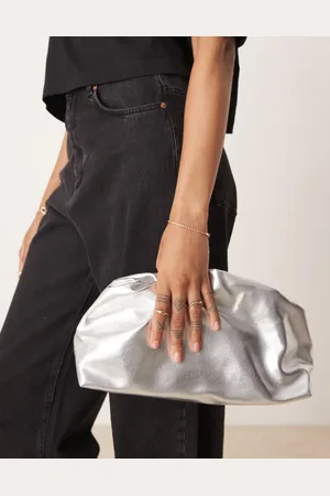 Glamorous Pillow clutch bag in metallic