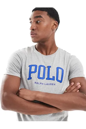Ralph Lauren Chenile logo applique t-shirt in marl
