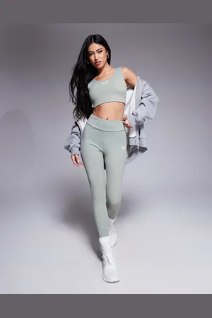 EA7 Armani logo leggings co-ord in