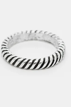 ASOS Rope ring in tone