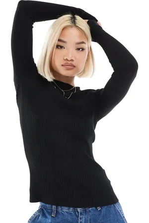 Threadbare Fitted turtleneck jumper in