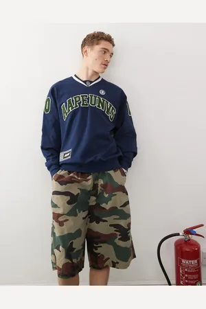 A Bathing Ape Aape By A Bathing Ape logo college sweatshirt in
