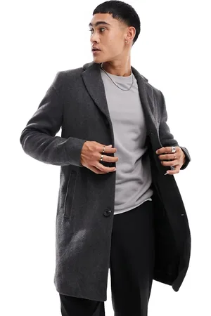 Only & Sons Overcoat with wool in