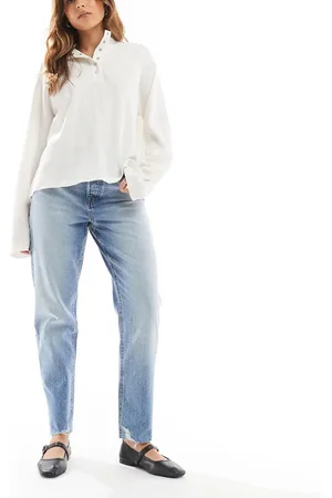 Stradivarius Mom jean in light wash