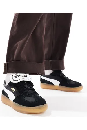 PUMA Palermo LaModa trainers with tongue in black