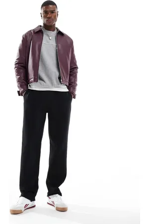 ASOS Co-ord straight leg jogger with raw edge detail in