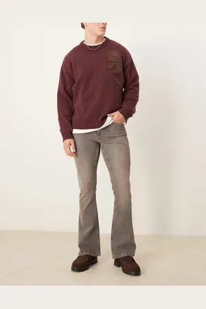 ASOS Stretch flare jeans in washed