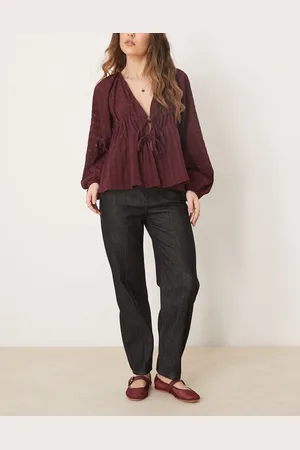 ASOS Tapered high rise slim jean in