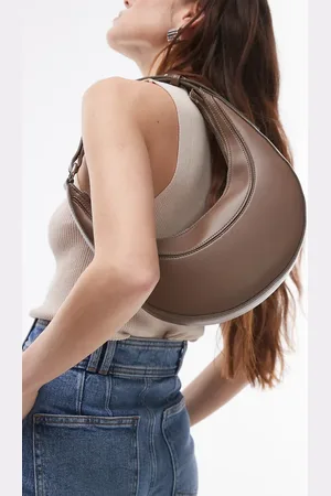 MANGO Rounded shoulder bag in