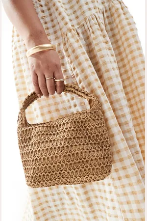 Glamorous Straw grab bag