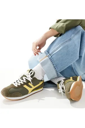 Pull&Bear Retro gum sole trainer in