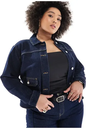 ONLY Denim jacket in dark wash
