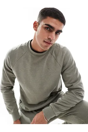 Nike Primary Dri-FIT sweatshirt in light khaki