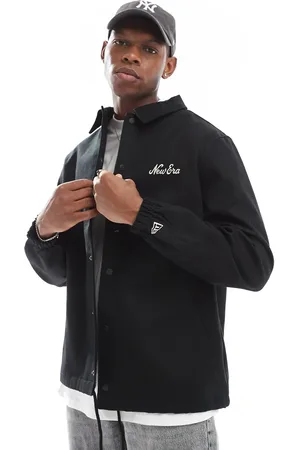 New Era Motif back coach jacket in